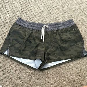 Vuori Clementine Camo Shorts